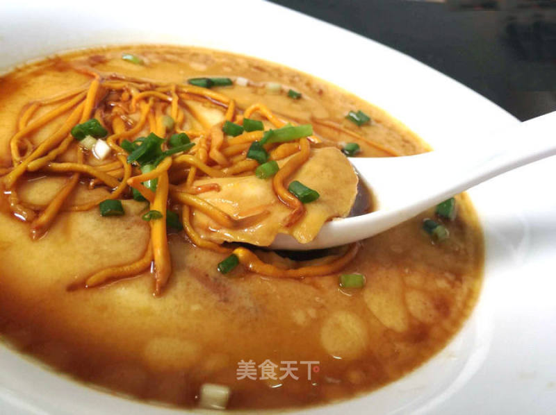 Steamed Egg Custard with Cordyceps Flower recipe
