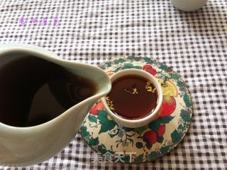 Osmanthus Sour Plum Soup recipe
