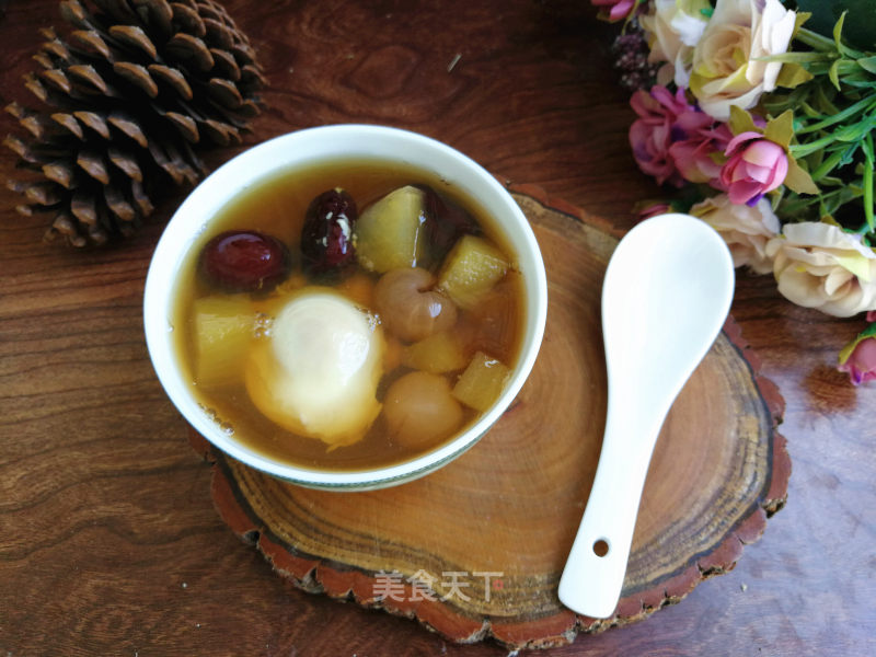 Yacon, Longan and Egg Syrup recipe