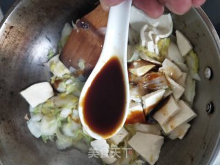 Chinese Cabbage Tofu recipe