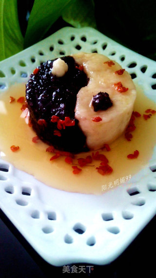 Black Rice Tai Chi Osmanthus Cake recipe