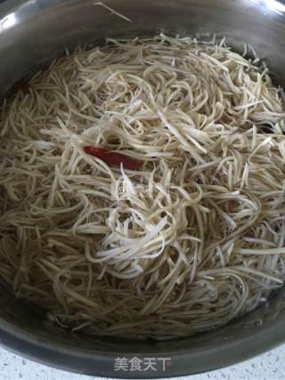 Delicious Mustard Shreds recipe