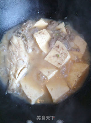 Fish Soup Stewed Tofu recipe