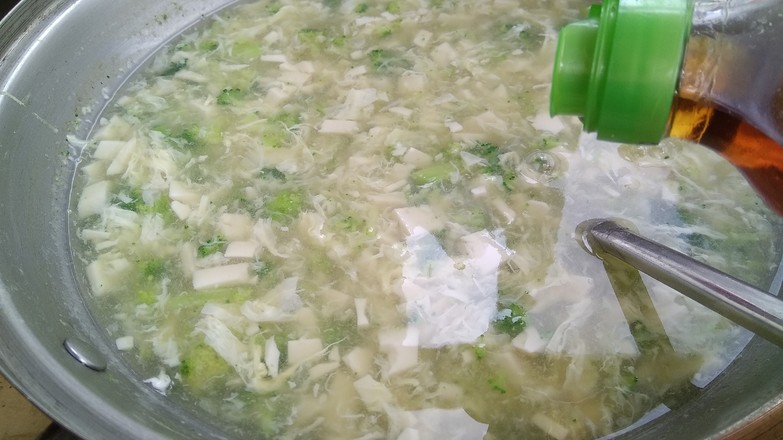 Broccoli Tofu and Tofu Soup recipe