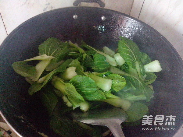 Stir-fried Shanghai Green recipe