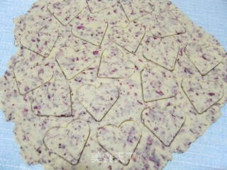 Rose Heart-shaped Biscuits recipe