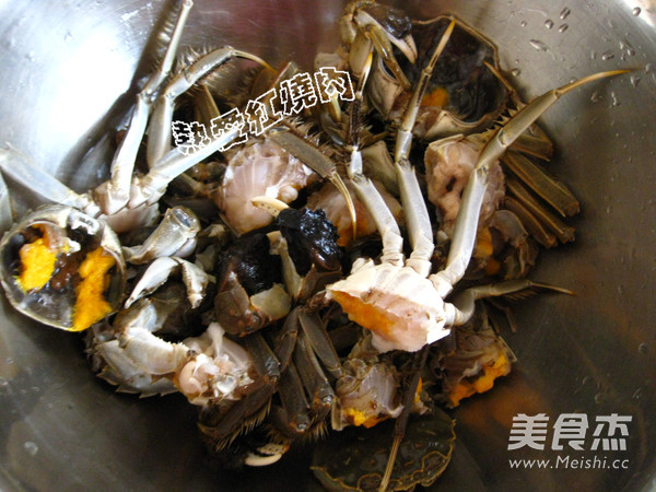 Hairy Crab Grilled Baby Dishes recipe