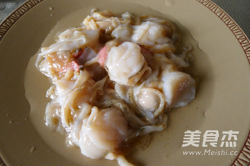 Steamed Scallops with Garlic Vermicelli recipe