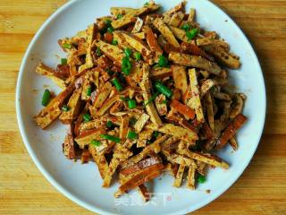 Old Vegetable Market Cold Dish Five-spice Dried Bean Curd recipe