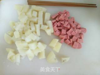 Potato Ham Salad recipe