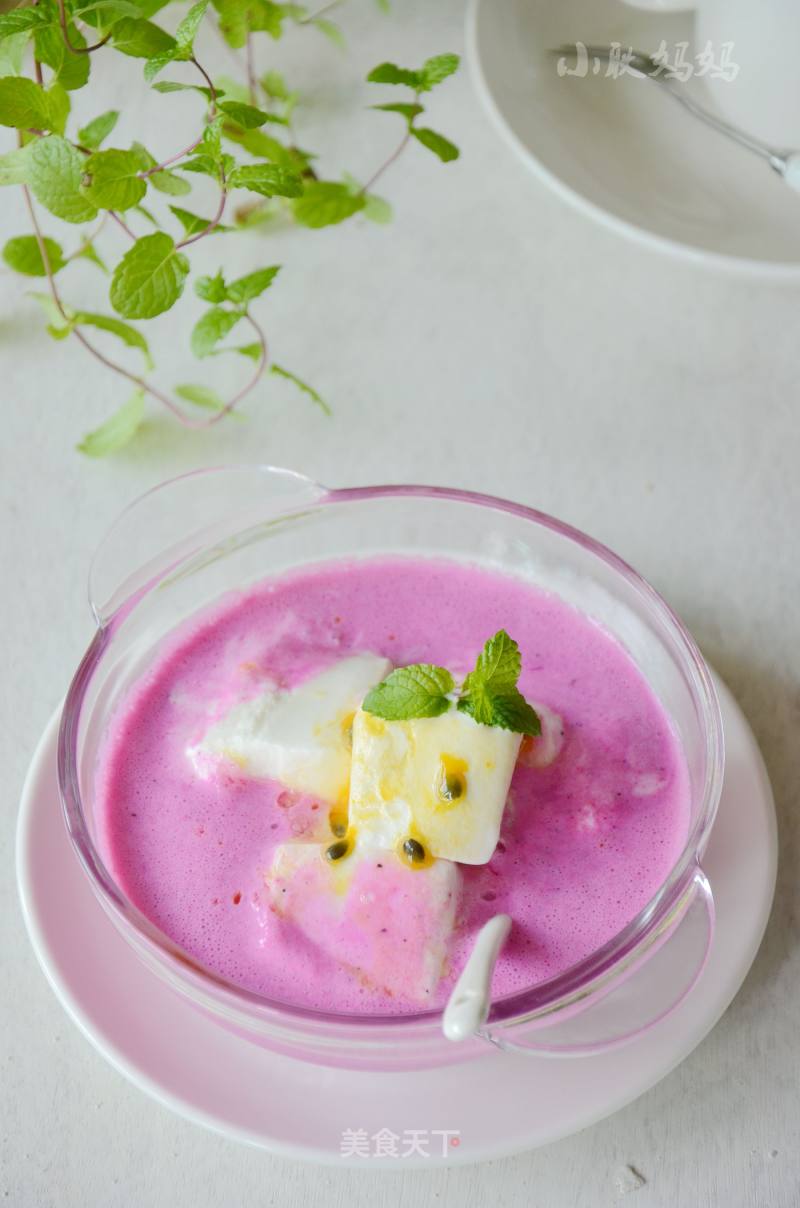 Dragon Fruit Ice Cream Milkshake recipe