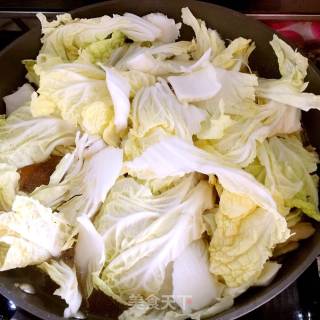 Pork Stewed Cabbage Vermicelli recipe