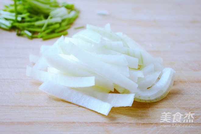 [fried Rice Cake with Shredded Pork] Regardless of The Food, A Bowl is Full, Super Load recipe