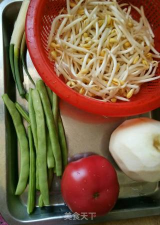 Braised Noodles with Eggplant and Beans recipe