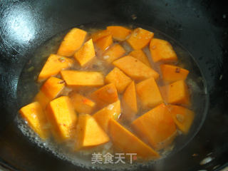 A Dish Inherited from Mother-pumpkin Thick Rice recipe