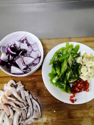 Spicy Fried Squid recipe