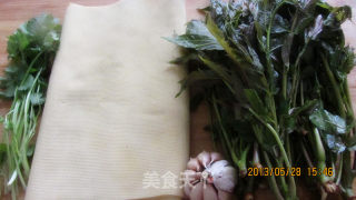 Toon Mixed with Bean Curd recipe