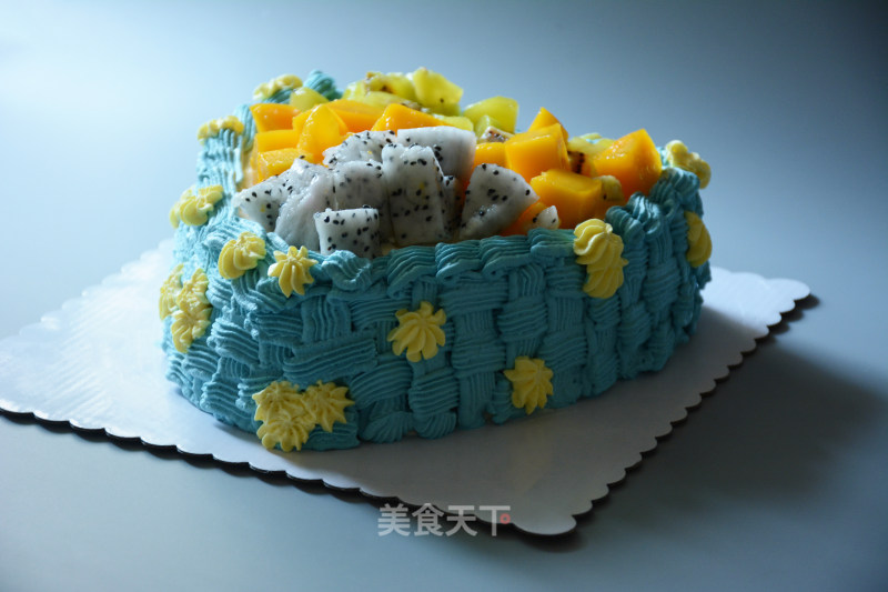 #trust of Beauty#flower Basket Cake recipe