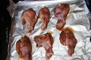 Roasted Chicken Wing Roots with Honey Sauce recipe