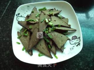 Oyster Sauce Pork Liver recipe