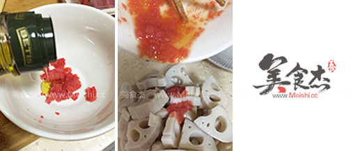 Mentaiko Mixed Lotus Root recipe