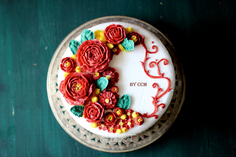 # Fourth Baking Contest and is Love to Eat Festival# Red Rose Cake recipe