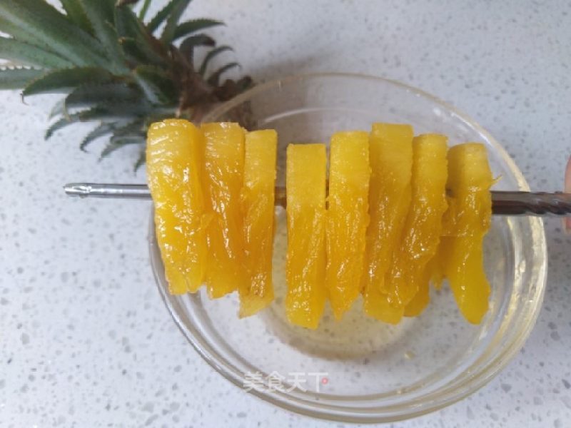 Sweet and Sour Pineapple for Children recipe