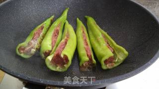 Hot Pepper Stuffed Meat recipe