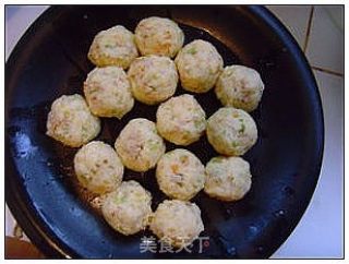 Fried Okara Vegetable Meatballs. recipe