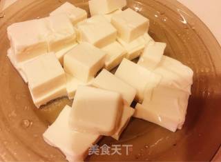 Tofu with Mushroom Minced Meat recipe