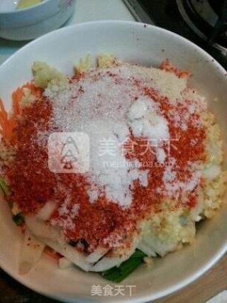 Refreshing Spicy Cabbage recipe