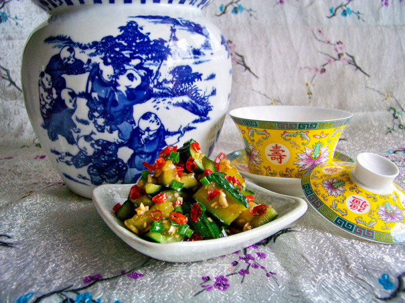 Knife Slap Cucumber recipe