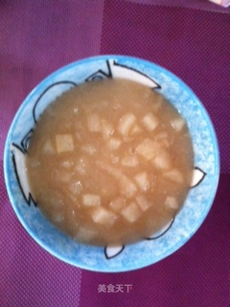The Terminator of Cough === Chuanbei Steamed Pear recipe