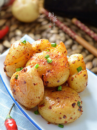 Pan-fried Baby Potatoes with Olive Oil