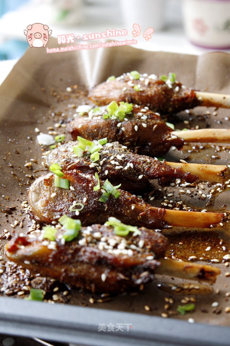 Haier Baked Duofen Wisdom Oven Trial-----cumin Bone Roast recipe
