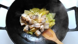 Braised Salted Fish with Winter Bamboo Shoots recipe