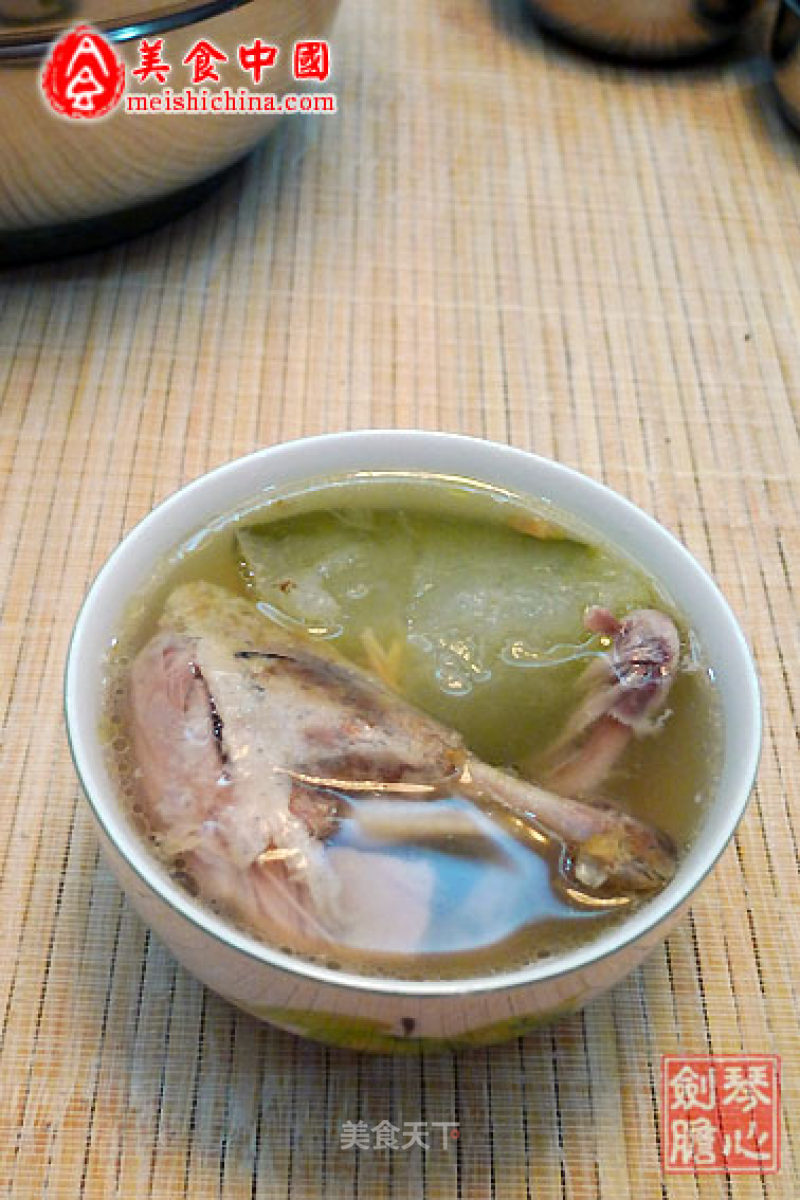[simple Cooking, Delicious Life]--winter Melon and Duck Soup--a New Tool for Low-carbon Life recipe