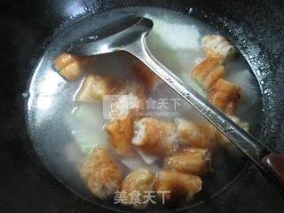 Bacon You Tiao Winter Melon Soup recipe