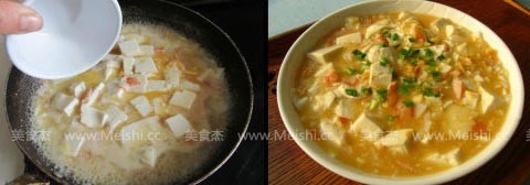 Crab Tofu recipe