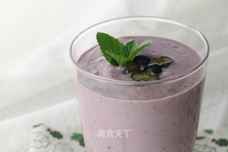 Blueberry Oatmeal Breakfast Milk recipe