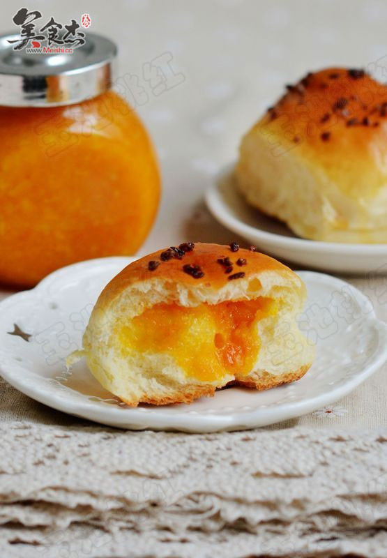 Orange Jam Buns recipe