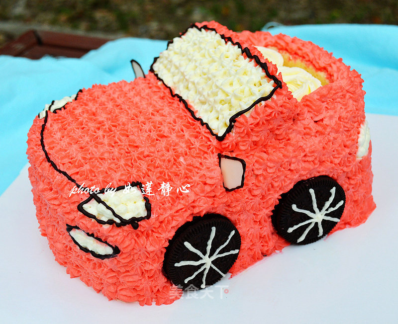 Red Sports Car Cake recipe