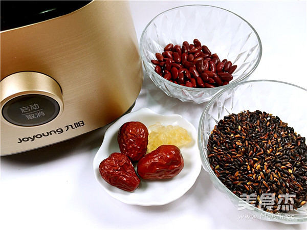 Black Rice and Red Bean Porridge recipe