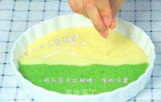 Broccoli Egg Yolk Rice Paste recipe