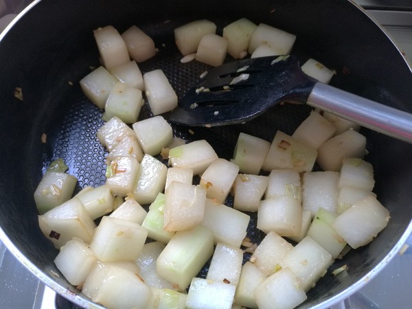 Roasted Winter Melon with Fermented Bean Curd, Rich Flavor, Delicious without Gaining Weight recipe
