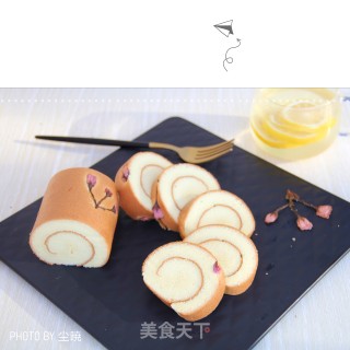 Sakura Cake Roll recipe