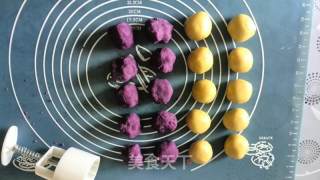 Purple Sweet Potato Mooncake recipe