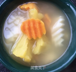 "sweet and Sour Appetizer" Pineapple Sweet Potato Soup recipe