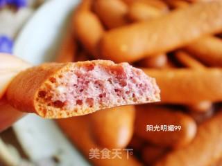 Purple Sweet Potato Sesame Fingercakes recipe