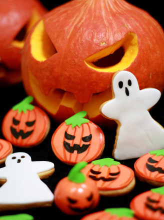 Halloween Fondant Cookies
